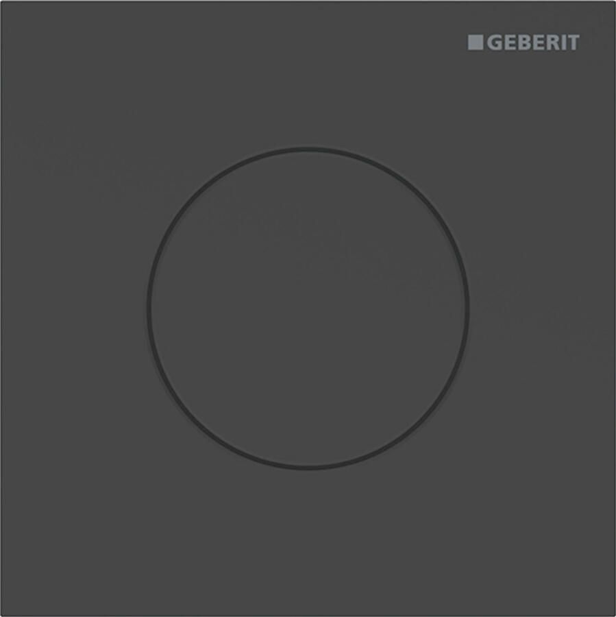 Geberit Bedieningsplaat Type 40 Pneumatisch Round Mat Zwart