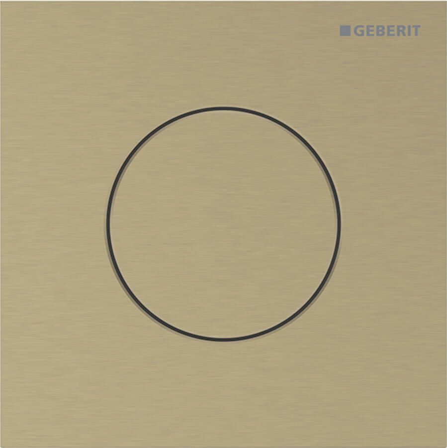 Geberit Bedieningsplaat Type 40 Pneumatisch Round Messing