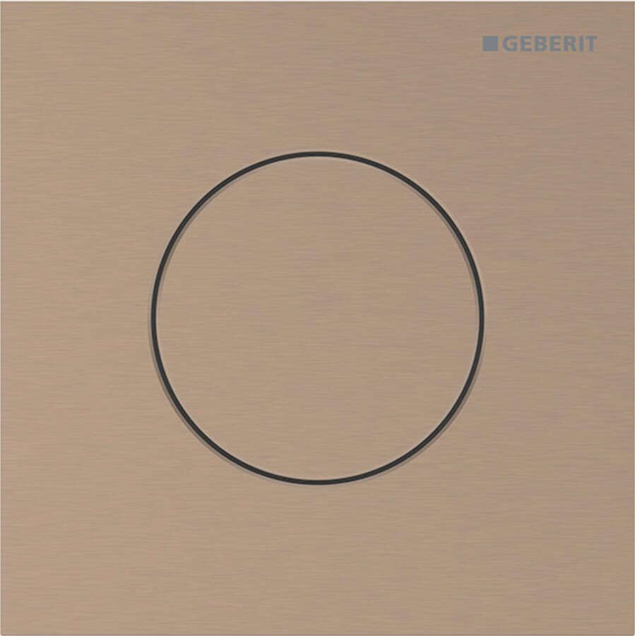 Geberit Bedieningsplaat Type 40 Pneumatisch Round Roodgoud