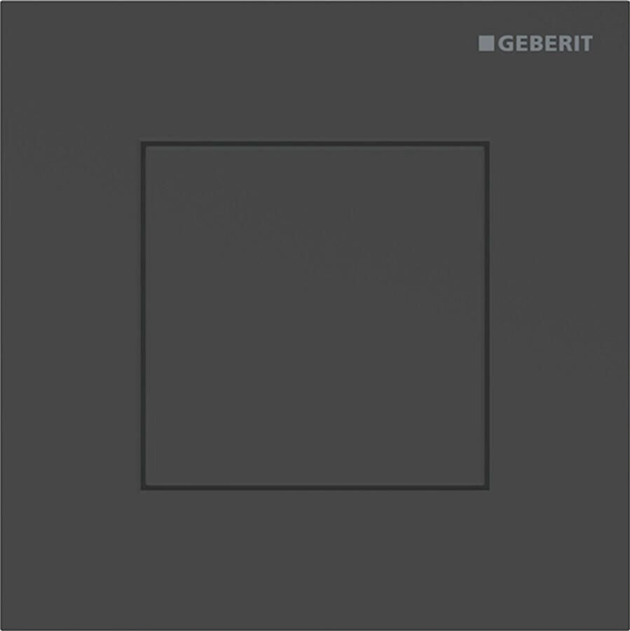 Geberit Bedieningsplaat Type 40 Pneumatisch Sqaure Mat Zwart