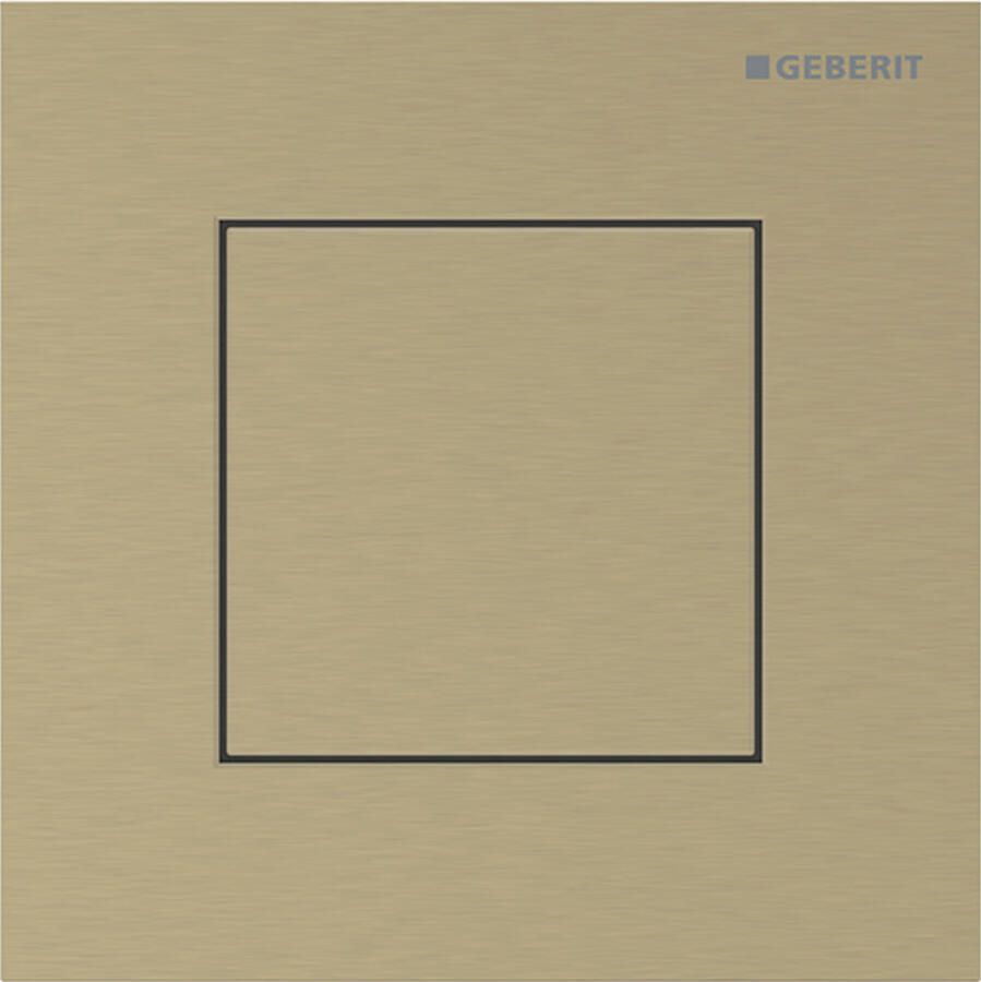 Geberit Bedieningsplaat Type 40 Pneumatisch Sqaure Messing