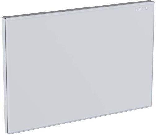 Geberit Omega afdekplaat 20.9x13.9cm met afstandshouders glas wit 115082SI1