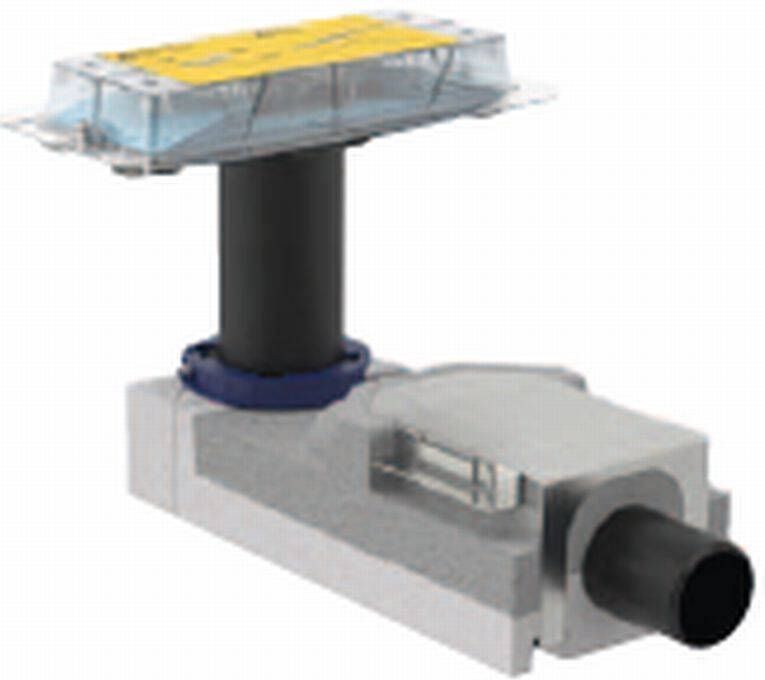 Geberit ruwbouwset voor CleanLine douchevloergoten voor dekvloerhoogte bij het afvoerpunt 90-220 mm 154.150.00.1