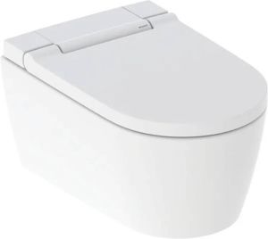 Geberit Wandcloset Aquaclean Sela Smart Douche WC met Softclose Zitting Mat Wit
