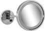 Geesa Mirror Scheerspiegel LED-verlichting 1 arm 3x vergrotend ø 215 mm Chroom 911088 - Thumbnail 1