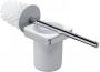 Geesa Frame Toiletborstel met houder Wit Chroom (witte borstelkop) 91881102 - Thumbnail 1