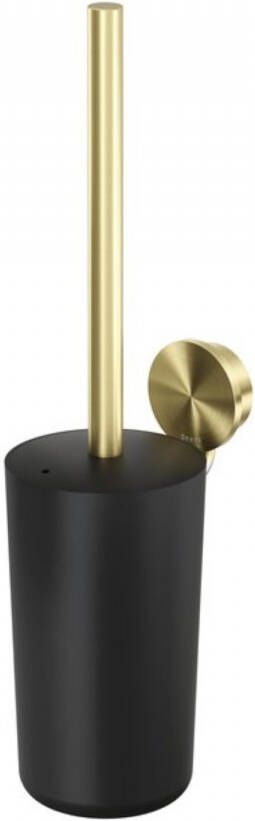 Geesa Opal toiletborstel met toiletborstelhouder goud geborsteld