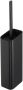Geesa Shift Toiletborstel met houder Zwart metaal geborsteld (zwarte deksel en borstel) 9199110906 - Thumbnail 1