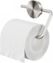Geesa Opal toiletrolhouder zonder klep 13 8x1 9x11 3cm geborsteld RVS - Thumbnail 1