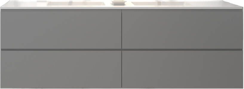 Gliss Design Badkamermeubelset Gliss Zeus 180 cm Beton Grijs