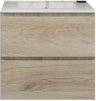 Gliss Design Badkamermeubelset Gliss Zeus 60 cm Licht Grijs Eiken