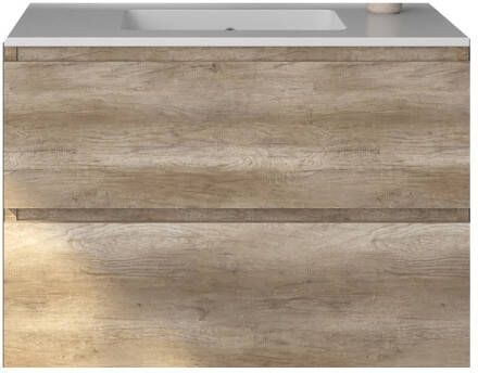 Gliss Design Badkamermeubelset Gliss Zeus 80 cm Oud Grijs Eiken