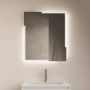 Gliss Design Melite spiegel met LED-verlichting en verwarming 70x70cm - Thumbnail 1