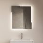 Gliss Design Melite spiegel met LED-verlichting en verwarming 80x70cm - Thumbnail 1