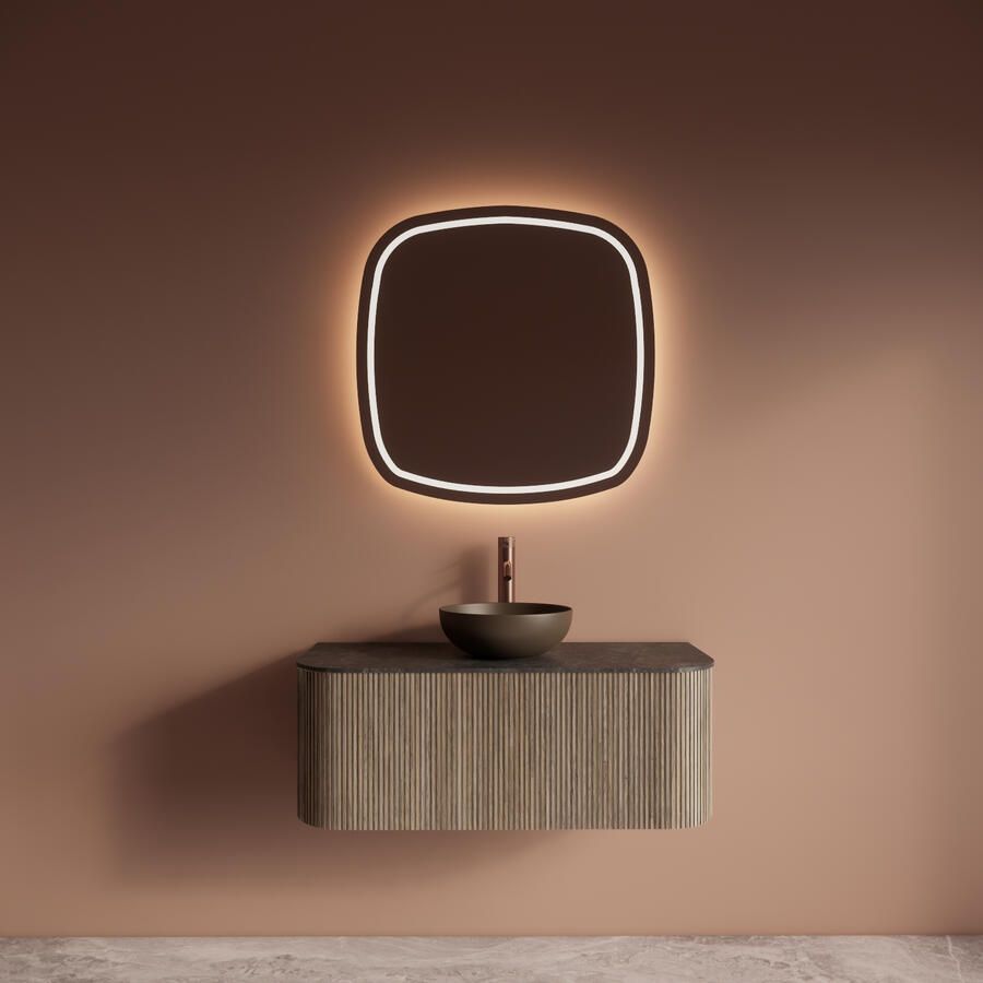 Gliss Design Badkamermeubelset Alluro 100 cm Corn Silk