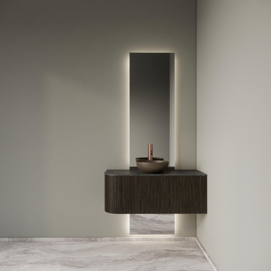 Boss & Wessing Glijstang BWS Sensa met Wateraansluiting 66 Cm Chroom - Foto 2