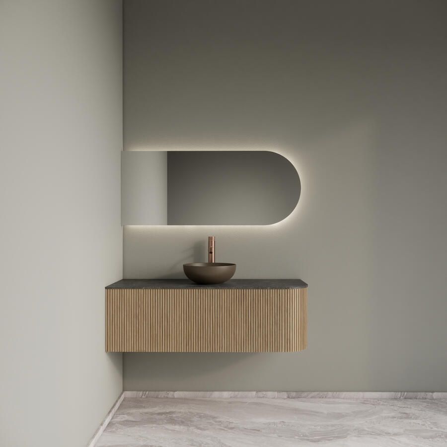 Gliss Design Badkamermeubelset Alluro 120 cm Links Mist - Foto 2