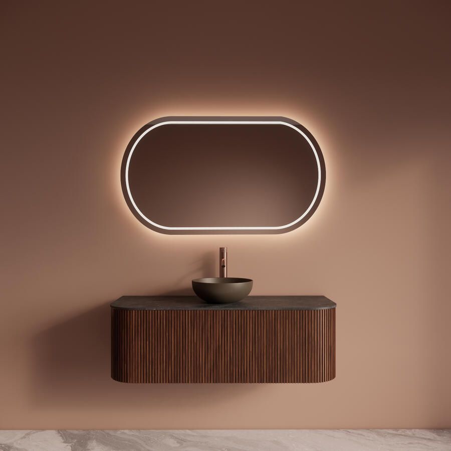 Boss & Wessing Toiletborstel BWS Sensa Hangend Staand Gunmetal PVD