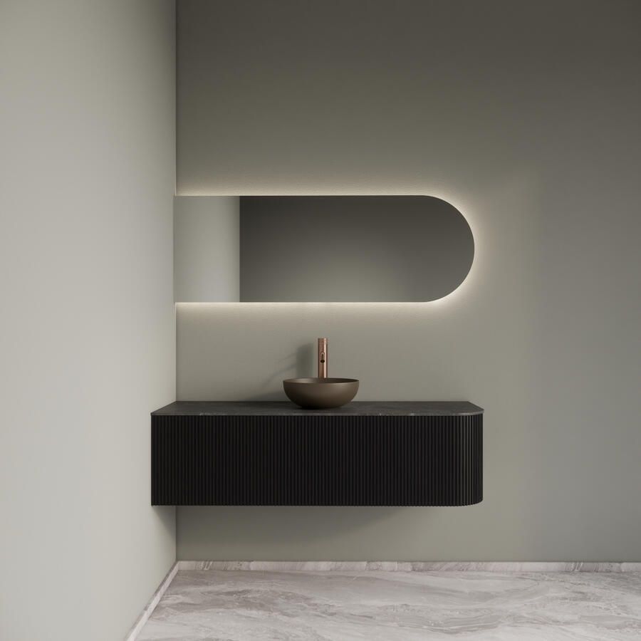 Boss & Wessing Badmengkraan BWS Sensa met Wateraansluiting Thermostatisch Opbouw Geborsteld RVS - Foto 2