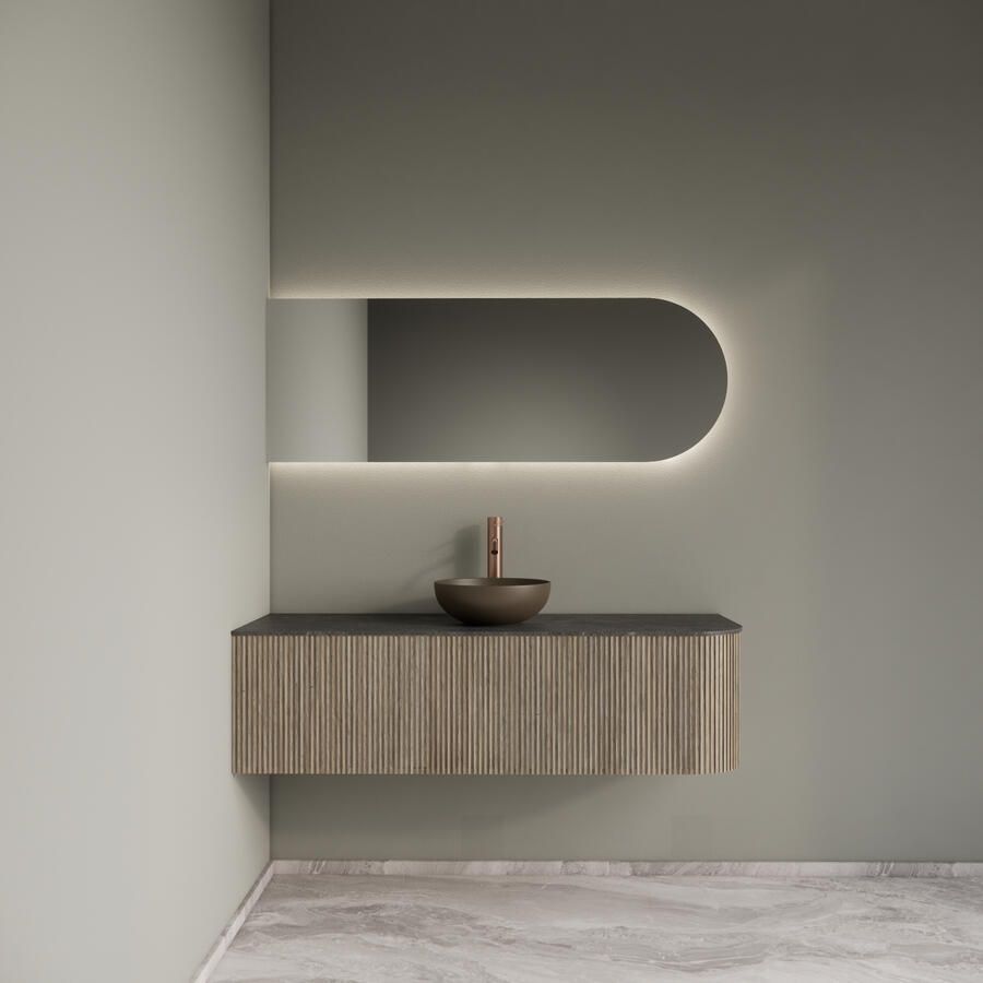 Boss & Wessing Badmengkraan BWS Sensa met Wateraansluiting Thermostatisch Opbouw Chroom - Foto 2