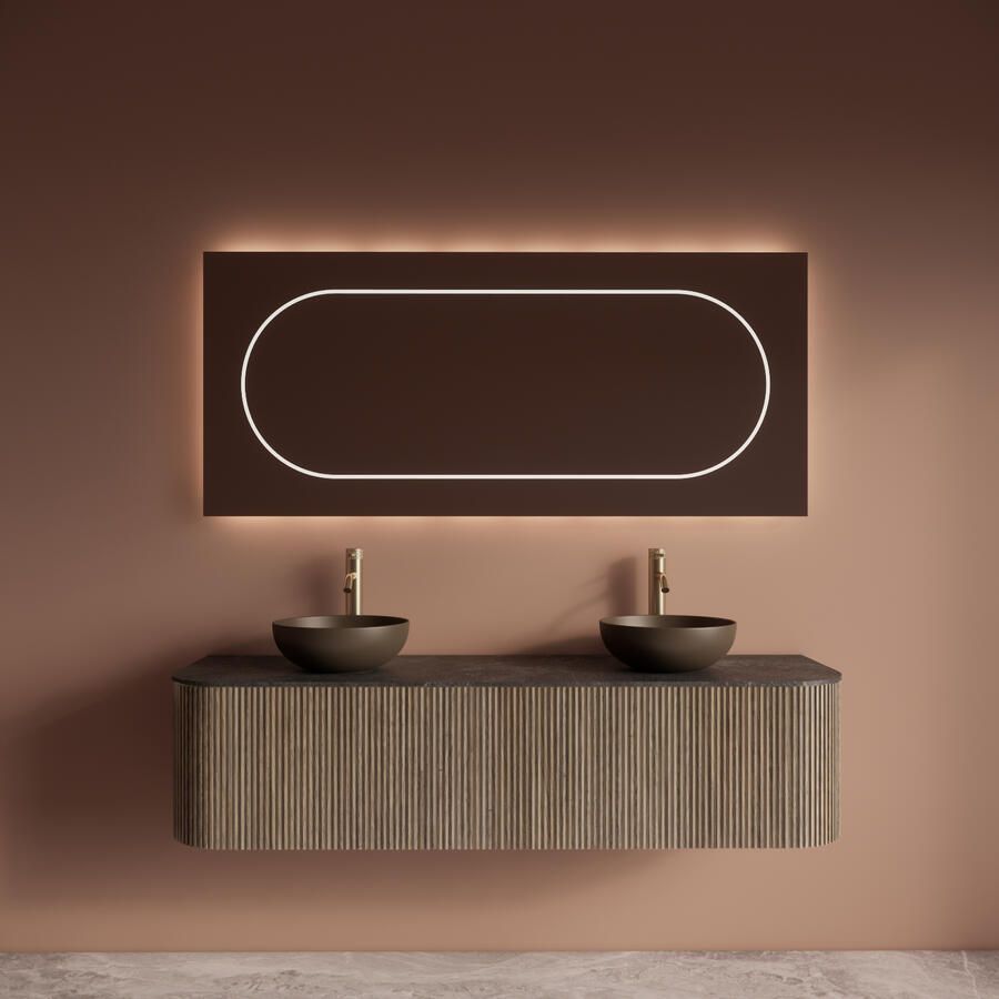 Gliss Design Badkamermeubelset Alluro 160 cm Corn Silk