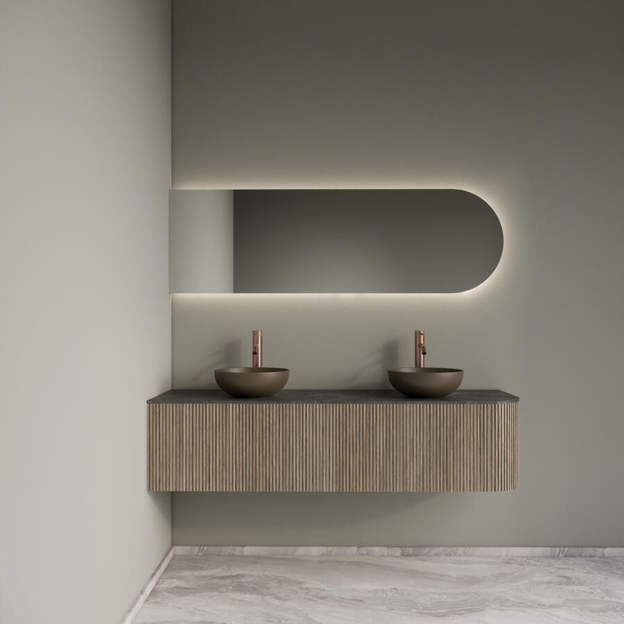 Boss & Wessing Handdouche Houder BWS Sensa Kantelbaar Geborsteld Brons PVD - Foto 2