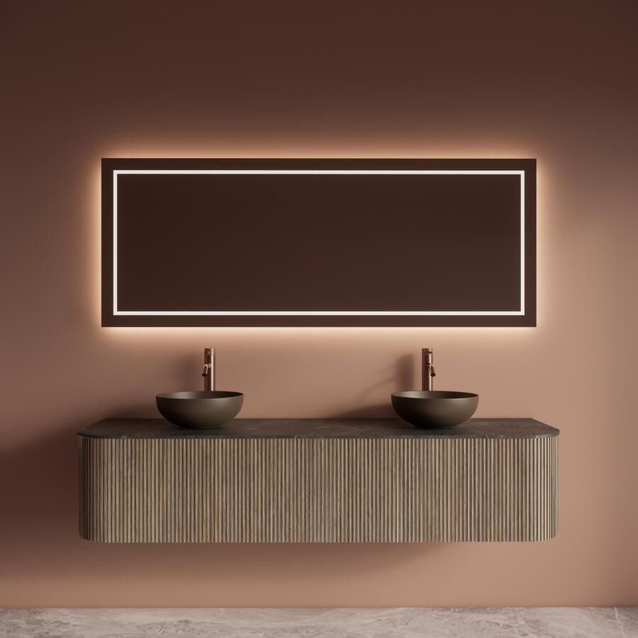 Gliss Design Badkamermeubelset Alluro 180 cm Corn Silk