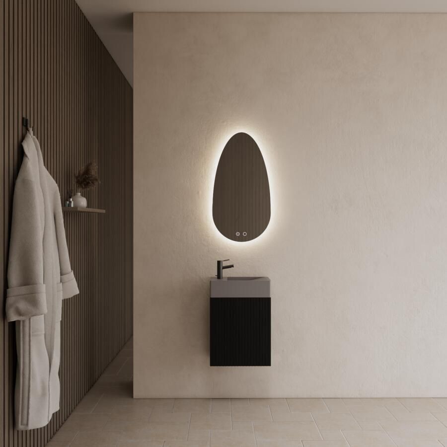 Gliss Design Fonteinkast Timotheus Black Veneer