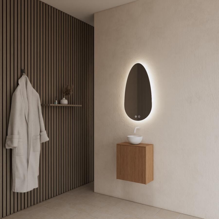 Gliss Design Fonteinkast Timotheus Inclusief Topplaat Pure