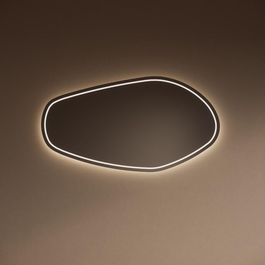 Gliss Design Lura spiegel LED Verlichting en Spiegelverwarming 140x75 cm