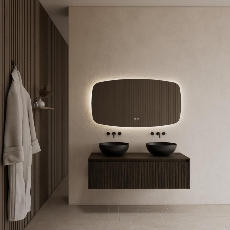 Gliss Design Onderkast Timotheus 100 cm Incl. Topplaat Charcoal