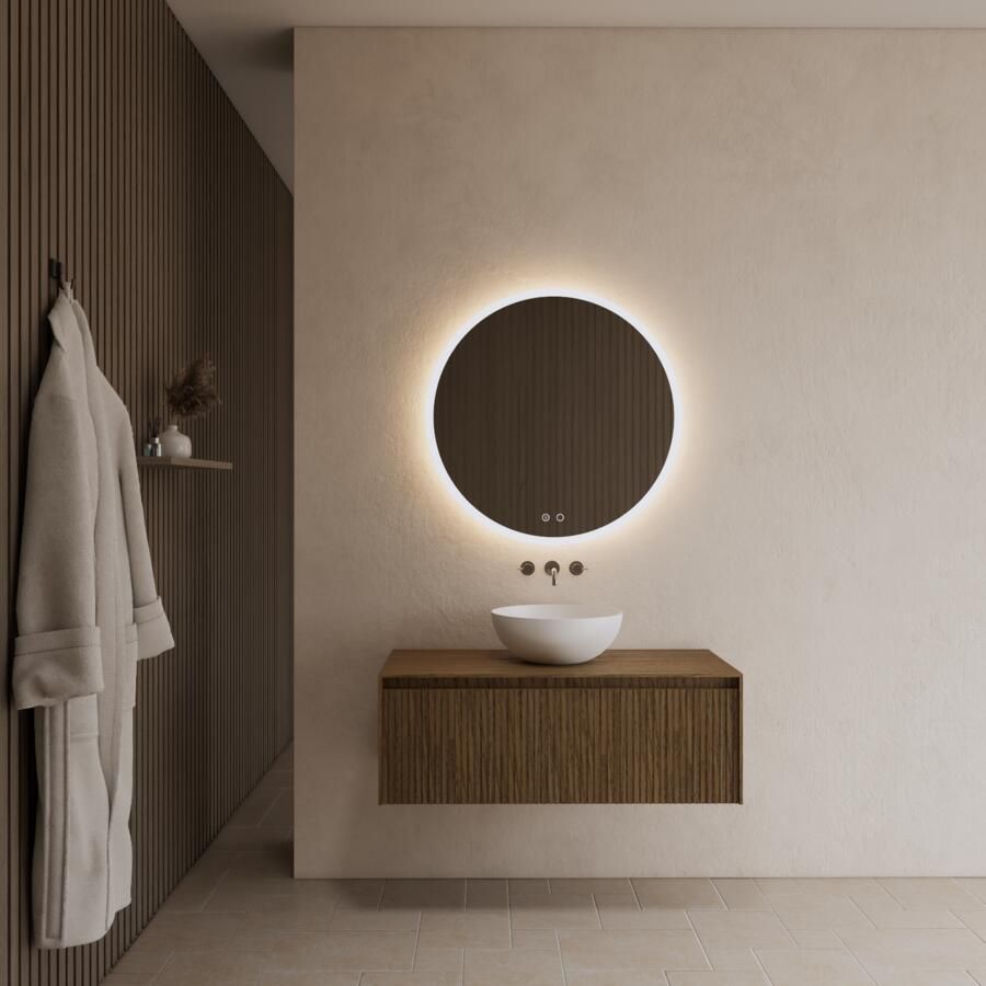 Gliss Design Onderkast Timotheus 100 cm Incl. Topplaat Castle Brown
