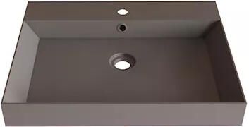 Gliss Design Wastafel Lako 60 cm 1 Kraangat Mat Leigrijs