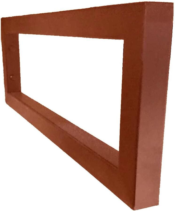 Gliss Design Zichtbare Beugels Gliss Shelves 2 cm Mat Koper (2 stuks)