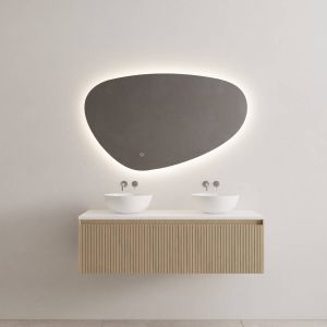 Gliss design Onderkast Timotheus 140 CM Incl Topplaat Ash Grey