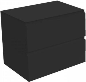 Gliss design | Paris | 80cm | Onderkast | Mat Zwart