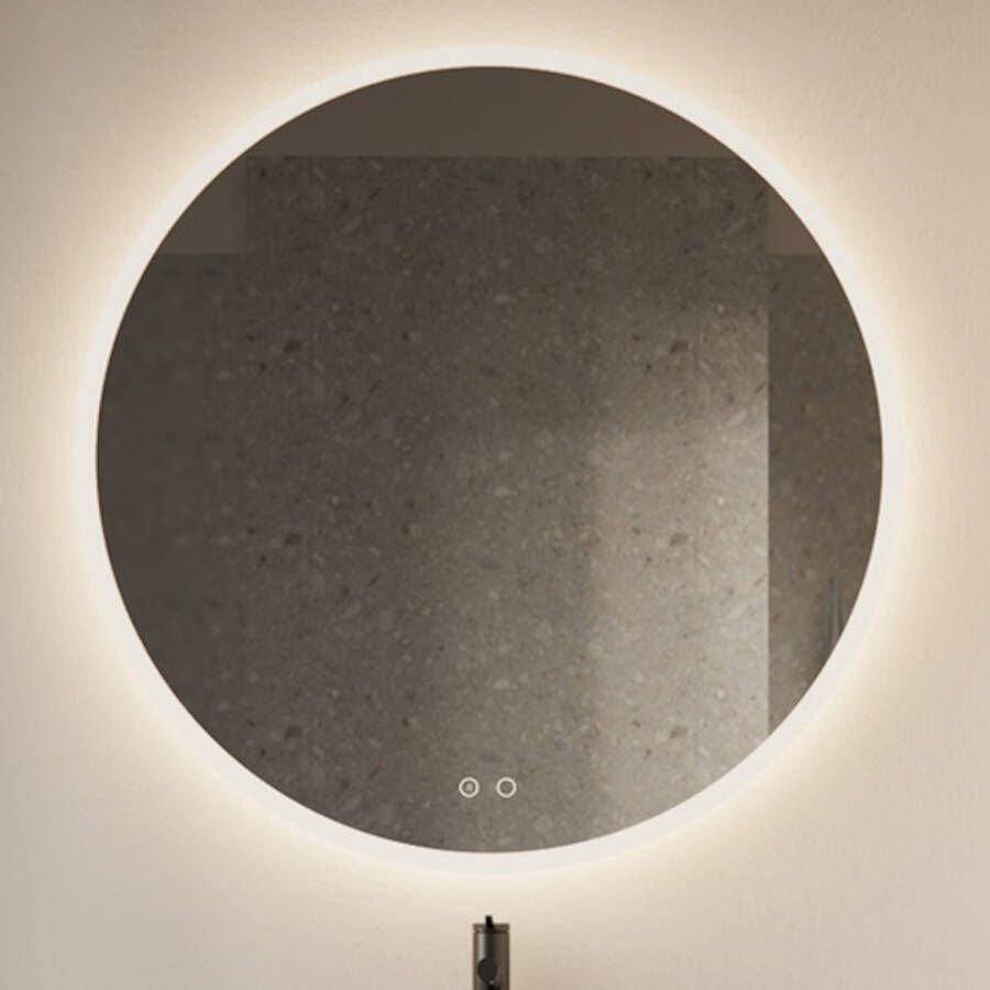 Gliss Design Spiegel Circum Framework Rond LED Verlichting 100cm Met Spiegelverwarming