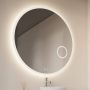 Gliss Design Spiegel Sol Rond 60cm Met LED Met Spiegelverwarming Verlichting En Spiegelverwarming - Thumbnail 1