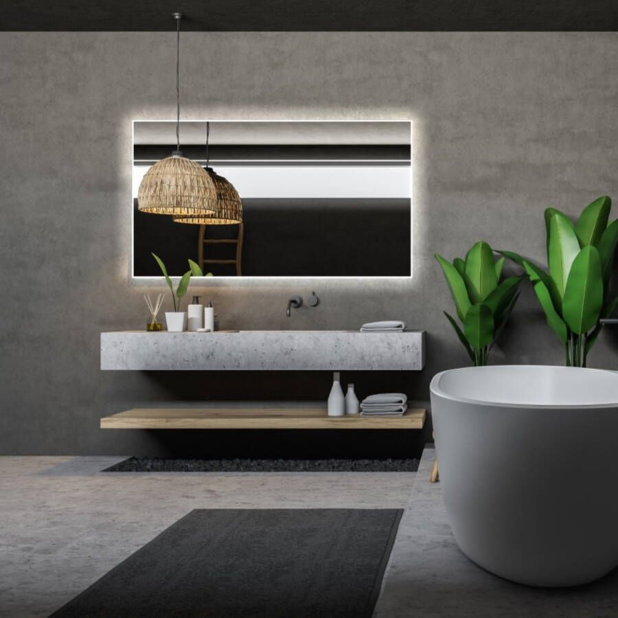 Gliss Design Spiegel Style Framework 11 mm LED Verlichting 150cm OP=OP
