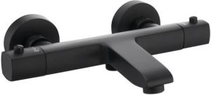 Nemo Go badkraan 26.6cm opbouw thermostatisch messing zwart mat YH3100YB