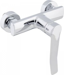 Nemo Go Care CS douchemengkraan eengreeps met ergonomische hendel cold start hartafstand 15 cm keramische schijven inclusief rozetten en Skoppelingen chroom 264101C