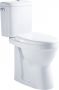 GO by Van Marcke XJoy spoelrandloos PACK staand toilet verhoogd AO zonder spoelrand porselein wit wczitting softclose MFZ-09-03C RIMLESS - Thumbnail 1
