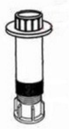 GO by Van Marcke Helion potenstel voor douchebak 140cm 15 stuks zwart AJSCFT15