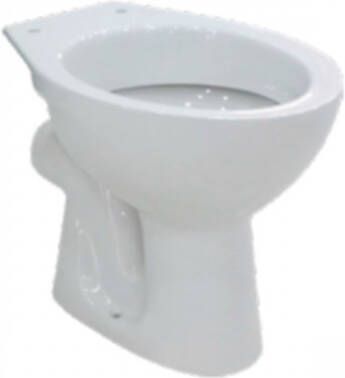 go by van marcke Vrijstaande Toiletpot Van Marcke ISIFIX Muuraansluiting (H(PK) 19.2 cm Wit