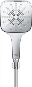 Grohe Rainshower SmartActive 130 cube badset met doucheslang 150cm chroom 26589000