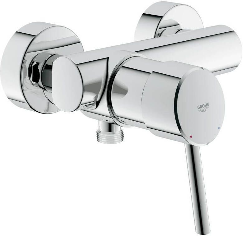 Grohe Concetto douchekraan met koppelingen chroom 32210001