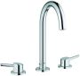 Grohe Concetto driegats wastafelkraan chroom L-Size 20216001 - Thumbnail 1