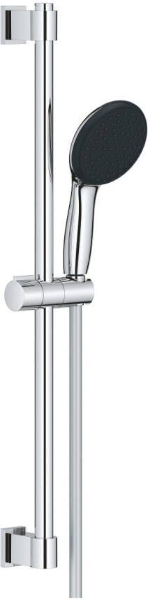 Grohe Vitalio Start 110 Glijstangset 60cm ronde handdouche 1 straalsoort gladde doucheslang chroom 27942001