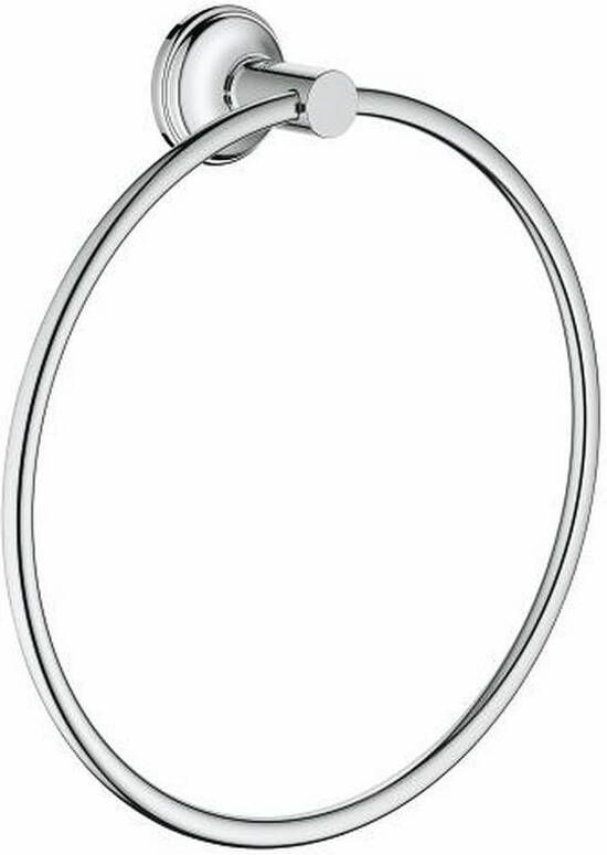 Grohe Essentials Authentic Handdoekring Rond 20 Cm. Chroom