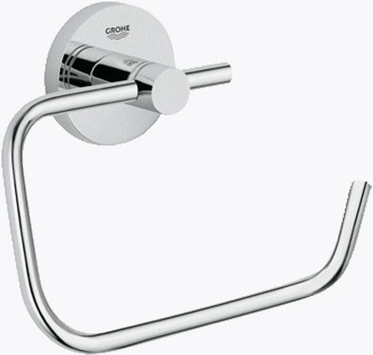 GROHE Essentials toiletrolhouder rond wand 1-gats metaal chroom 40689001